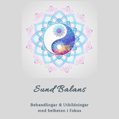 Logo från Sund Balans, Behandlingar & Utbildningar med helheten i fokus